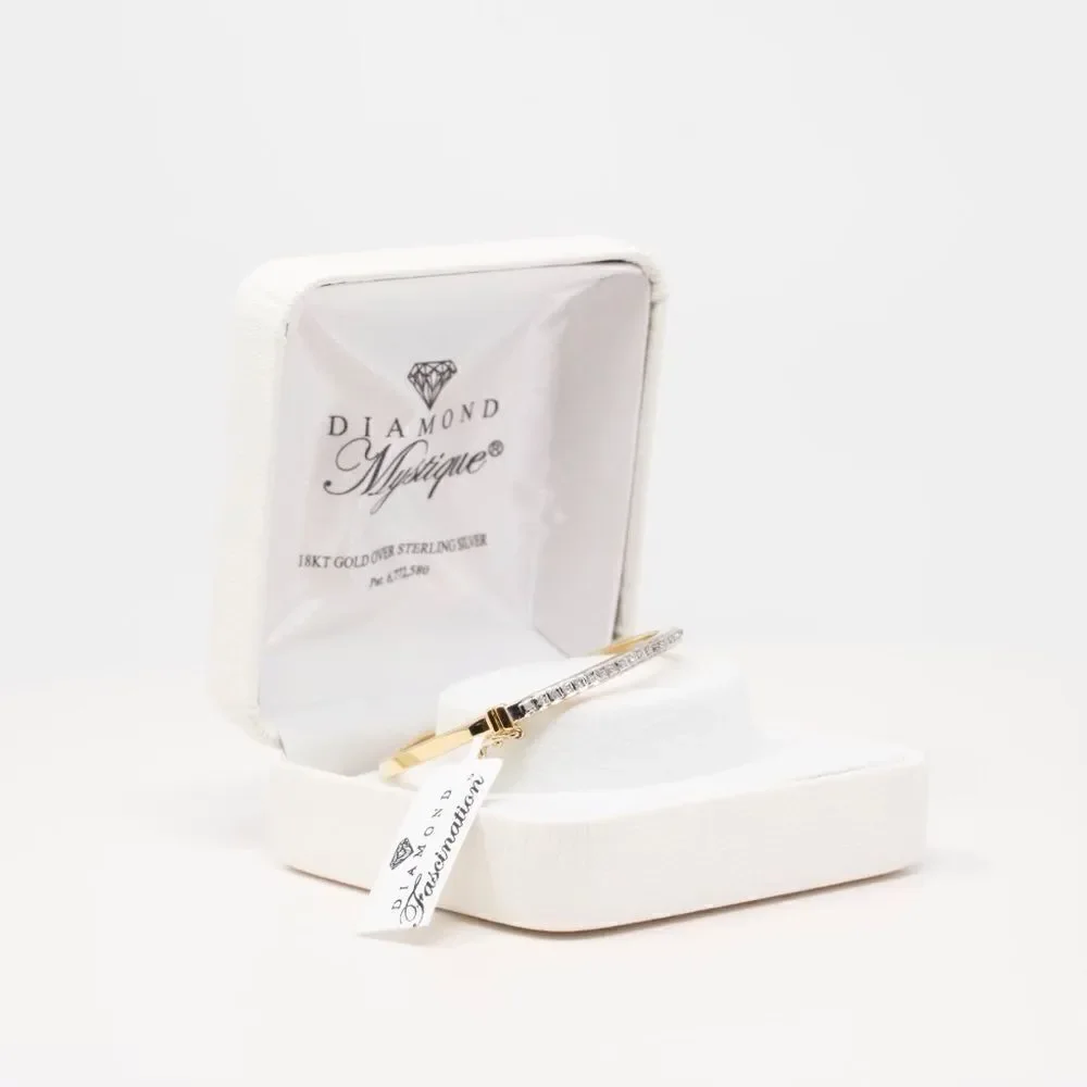 Brand New Mystique Diamond Baby Bangle